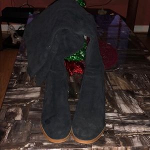 Knee high boots! Only worn a handful of times!